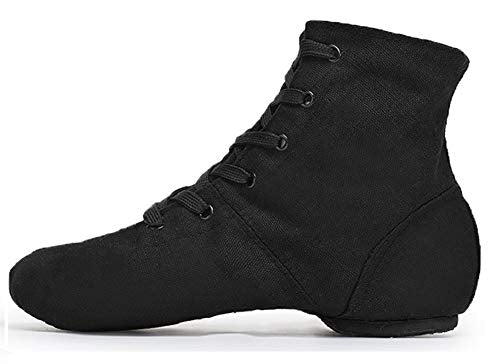 Canvas Jazz Dance Boots Ballet Dancing Sneakers for Adult Men Women