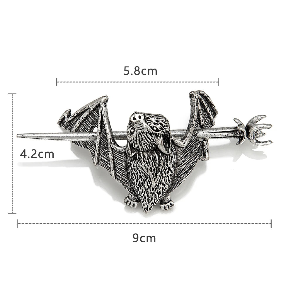 Spiritual Bat Necklace - Wiccan Jewelry