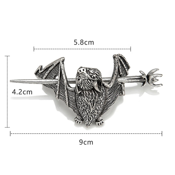 Spiritual Bat Necklace - Wiccan Jewelry