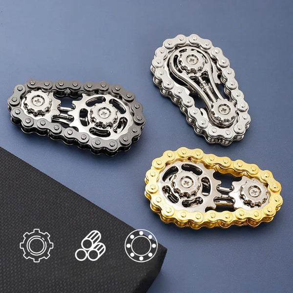 Metal Chain Sprocket Fidget Spinner – EDC Gyro