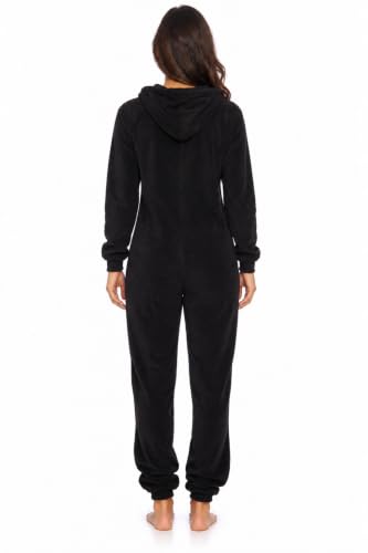 Just Love Women's Adult Onesie Skeleton Halloween Costume with Hood