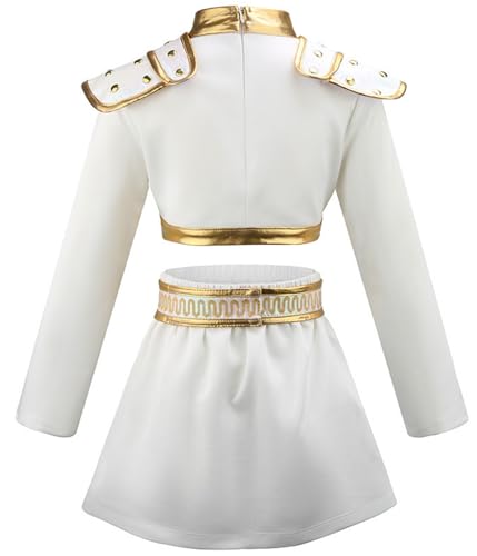 Binbo White Halloween Outfit Kids Girls