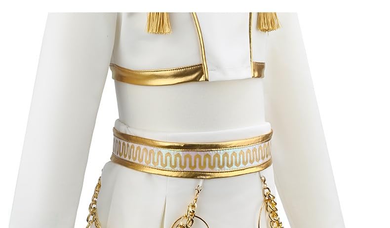 Binbo White Halloween Outfit Kids Girls