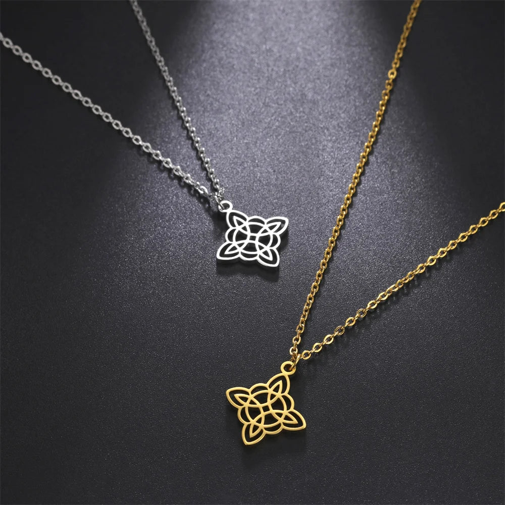 Spiritual Symbol Necklace - Wiccan Jewelry Secondary image