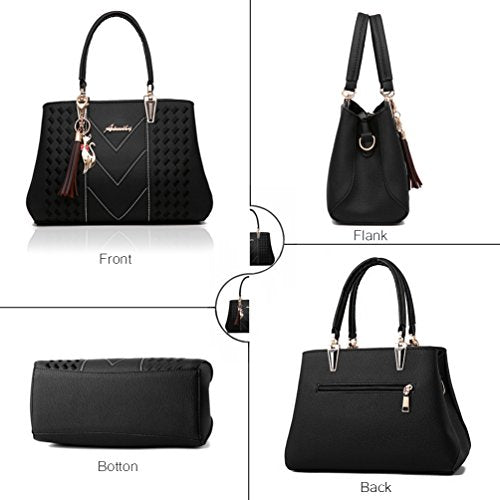 Women's Medium Satchel Tote — Convertible Shoulder & Crossbody Bag