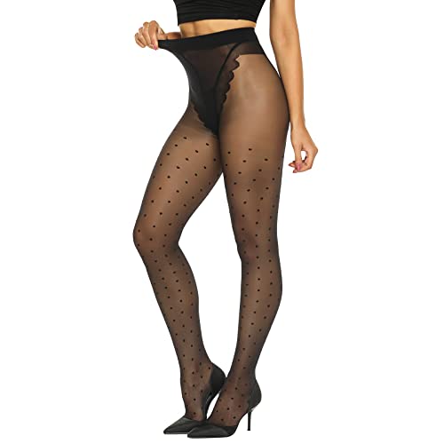 Patterned Sheer Tights – 20 Denier
