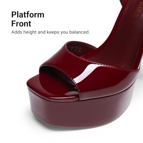 DREAM PAIRS Women's High Platform Heels Heeled Sandals