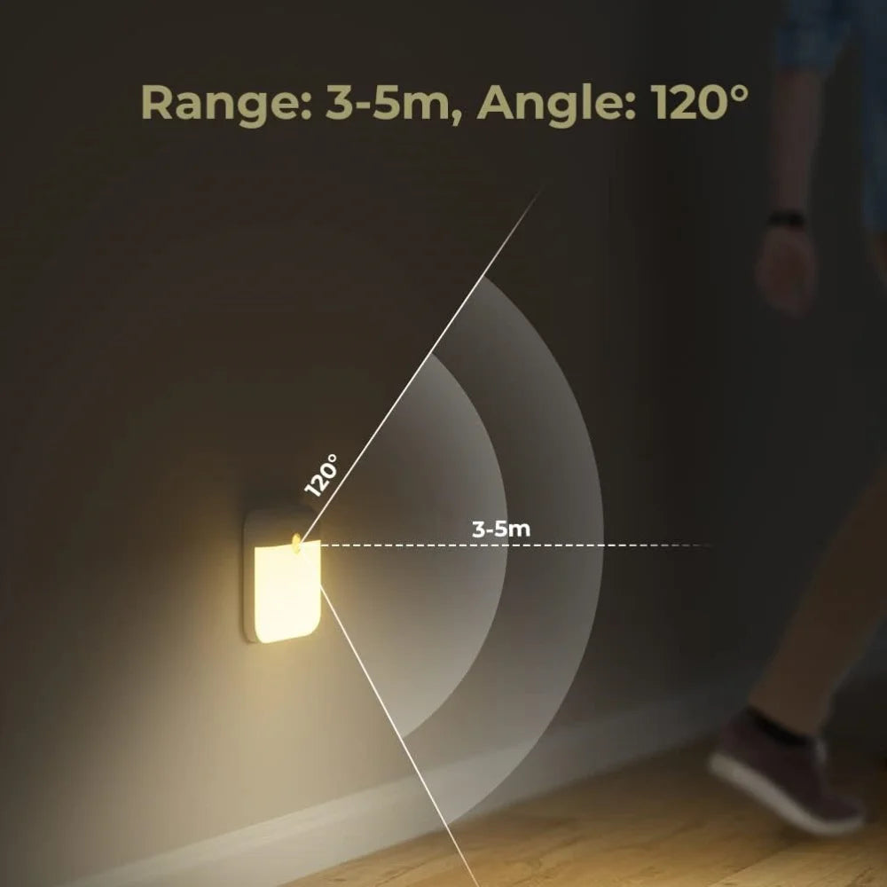 Motion Sensor Night LED Light Night Lamp