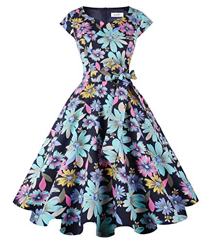 Women Vintage 1950s Dress Cocktail Dresses
