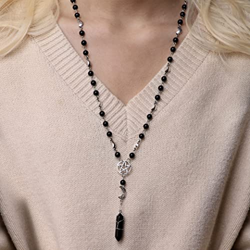 Pentagram Necklace - Wiccan Pendant Jewelry Secondary image