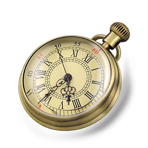 Vintage Pocket Watches for Men with Chains, Analog Pocketwatch for Wom Main image