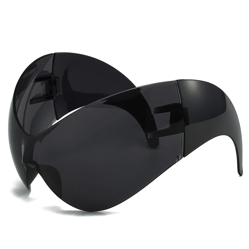 Oversized Y2K Punk One-Piece Windproof Sport Goggles