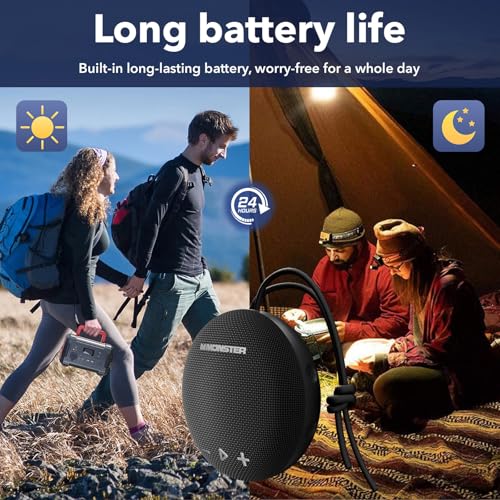 Monster IPX8 Waterproof Bluetooth Speaker – HD Sound