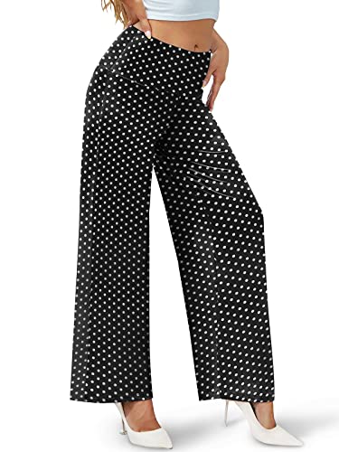 Women's Stretchy Wide Leg Palazzo Lounge Pants Casual Comfy
