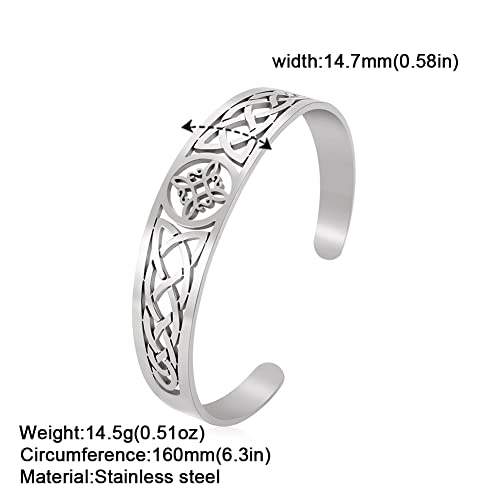 Celtic Witch Knot Necklace - Trinity Symbol