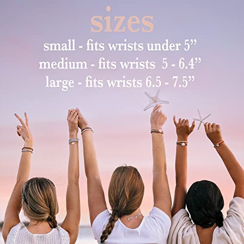 K'lani Inspire Hair Tie Bracelets - Elastic Ponytail Holder - Medium