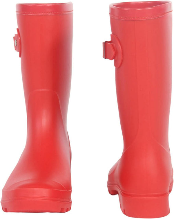 Women's Mid Calf Rain Boots Waterproof Fashion Shoes