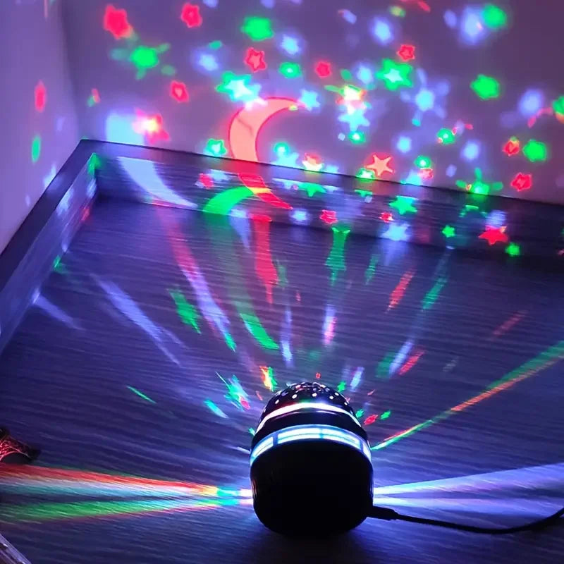 Colorful LED Starry sky Projector Galaxy LED Light Bedroom Atmosphere Lamp for Home Decoration Secondary image