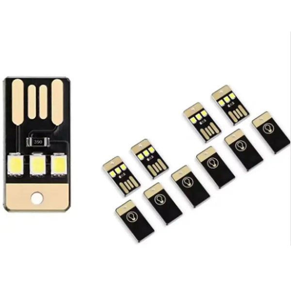 20pcs Ultra-thin Mini USB LED Lamp, Computer Lamp, Power Bank, Portable High-intensity USB Lamp, ...