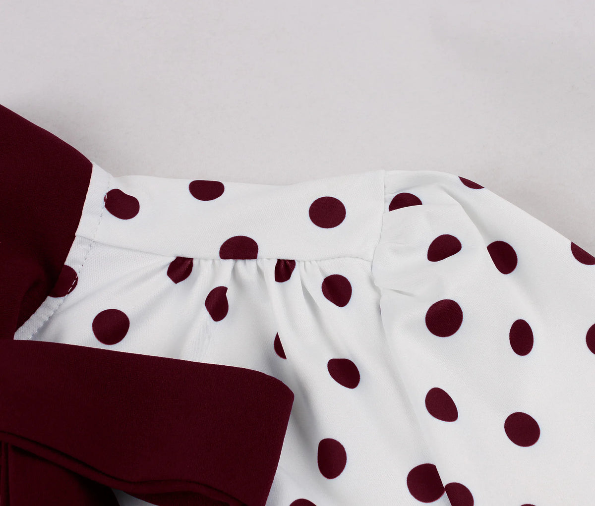 Polka Dot Vintage Swing Dress - 1950s Rockabilly Pin-Up Style