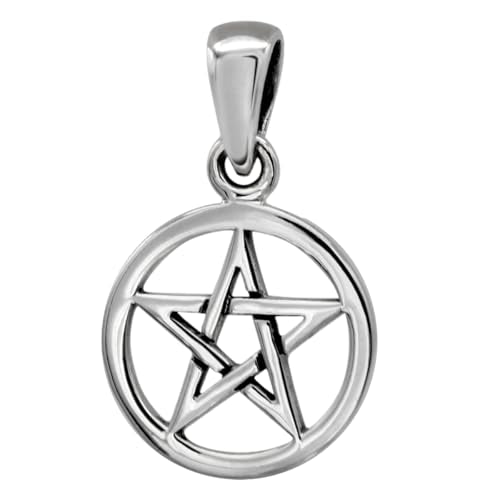 Sterling Silver Pentagram Necklace