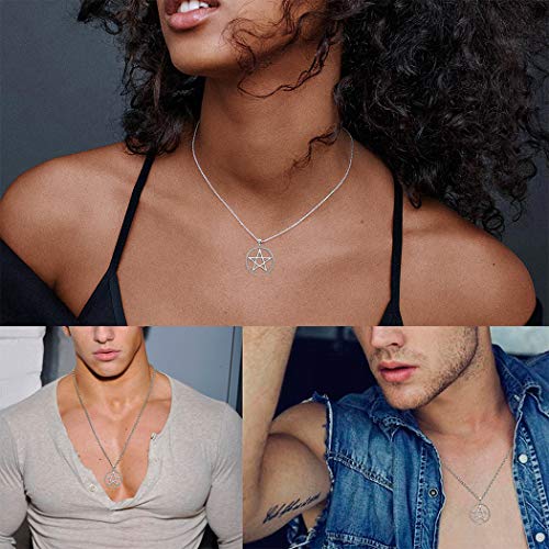 Sterling Silver Pentagram Necklace