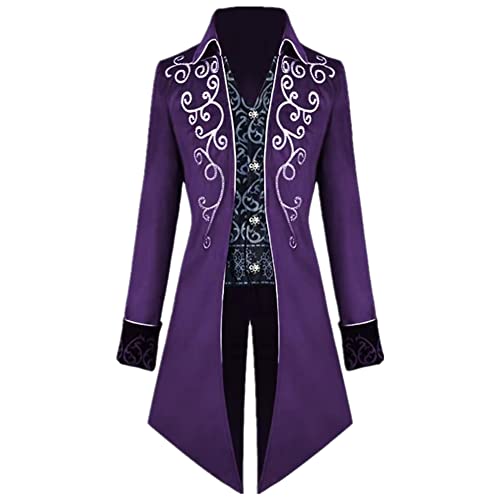 Apocrypha Mens Medieval Steampunk Tailcoat Jacket Vampire Costume