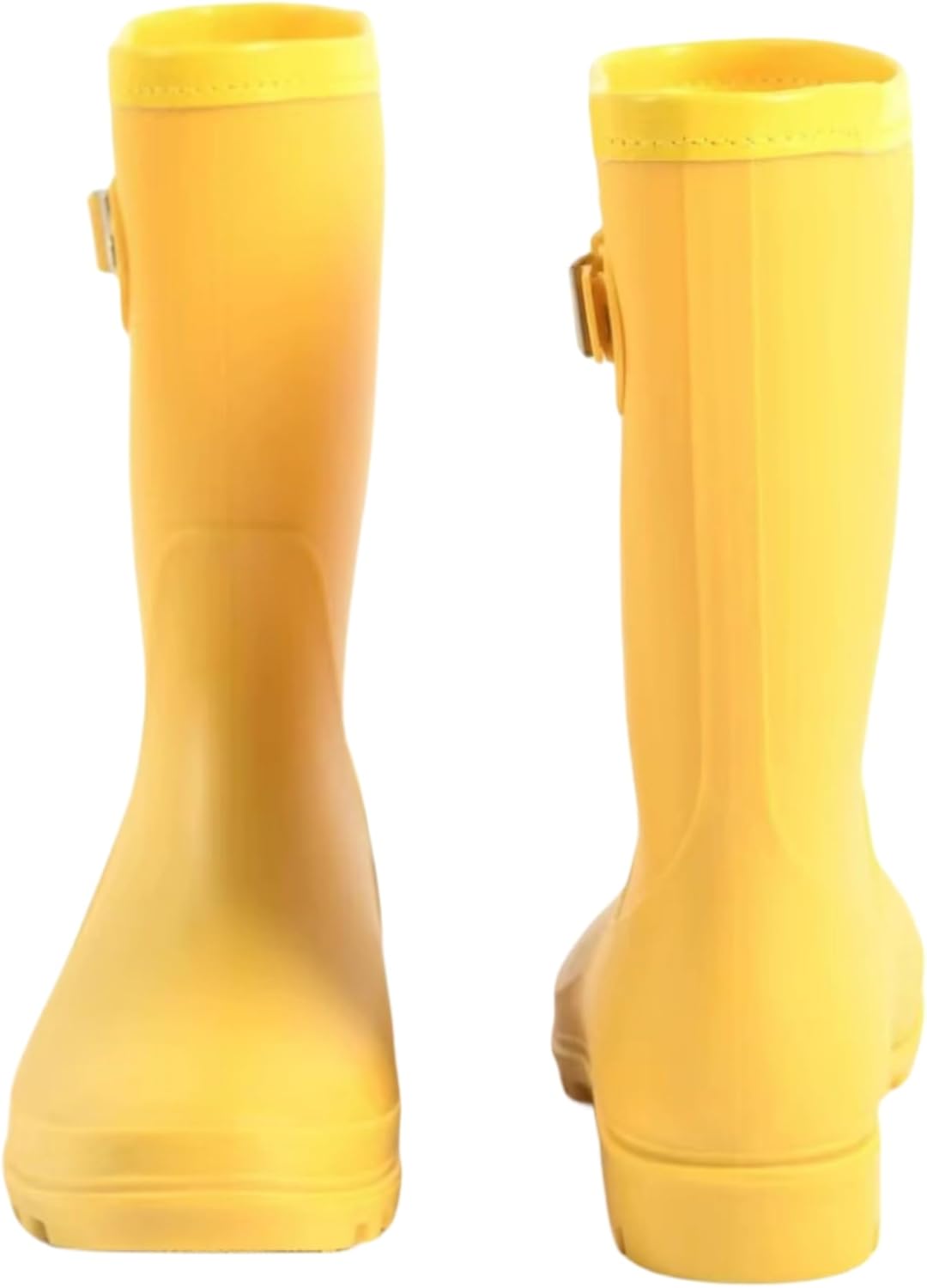 Women's Mid Calf Rain Boots Waterproof Fashion Shoes