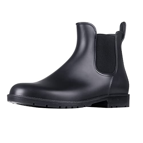 Women's Ankle Rain Boots Waterproof Chelsea Boots Main image
