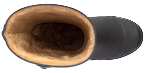 Solid Mid-height Rain Bootrain Boot