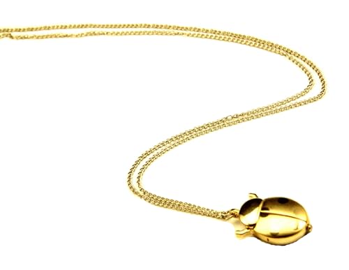 New Absolute Fancy Ladybug Vintage Quartz Animal Pocket Necklace Watch Main image