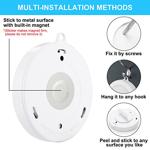 Mlambert 4 Pack Motion Sensor LED Night LED Light for Stairs, Cabinet, Cool White