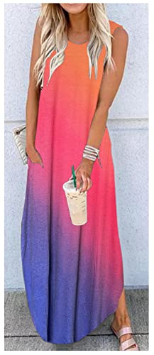 CHUNTIANRAN Maxi Dresses for Women Summer Outfits Boho Beach Long Dresses Casual Sundresses Resort Wear for Women 2026