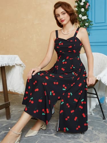 Belle Poque Women's Vintage Midi Tea Party Cocktail Dress