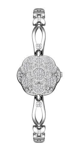 ADSBIAOYE Elegant Women's Watch Flower-Shaped Diamond flip Fashion Lux Main image