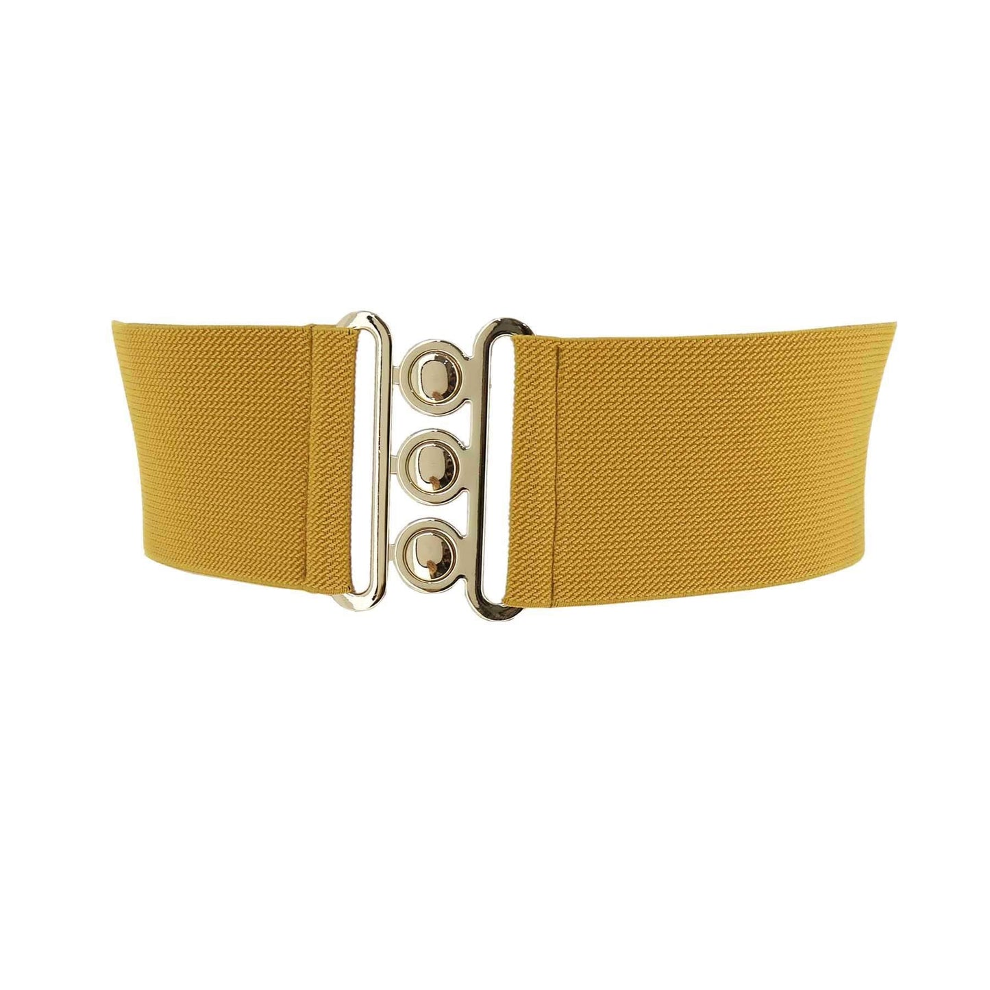 Wide Waist Elasticated Woman Belt Made In France, Gloria
