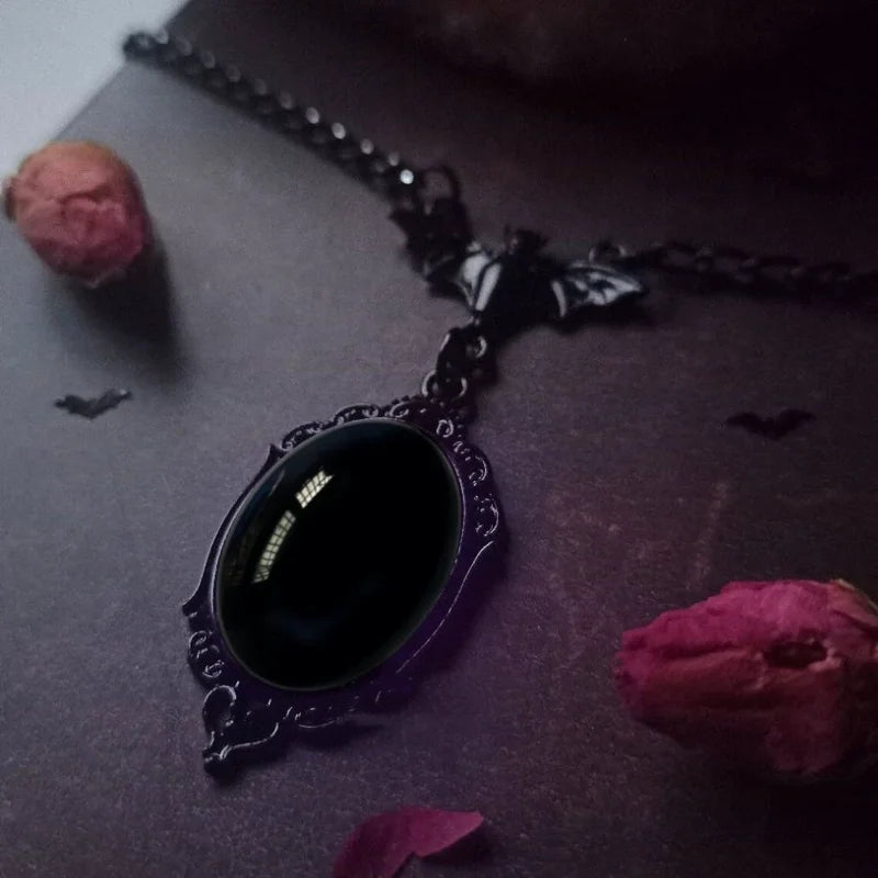 Gothic Witch Pendant Necklace Main image