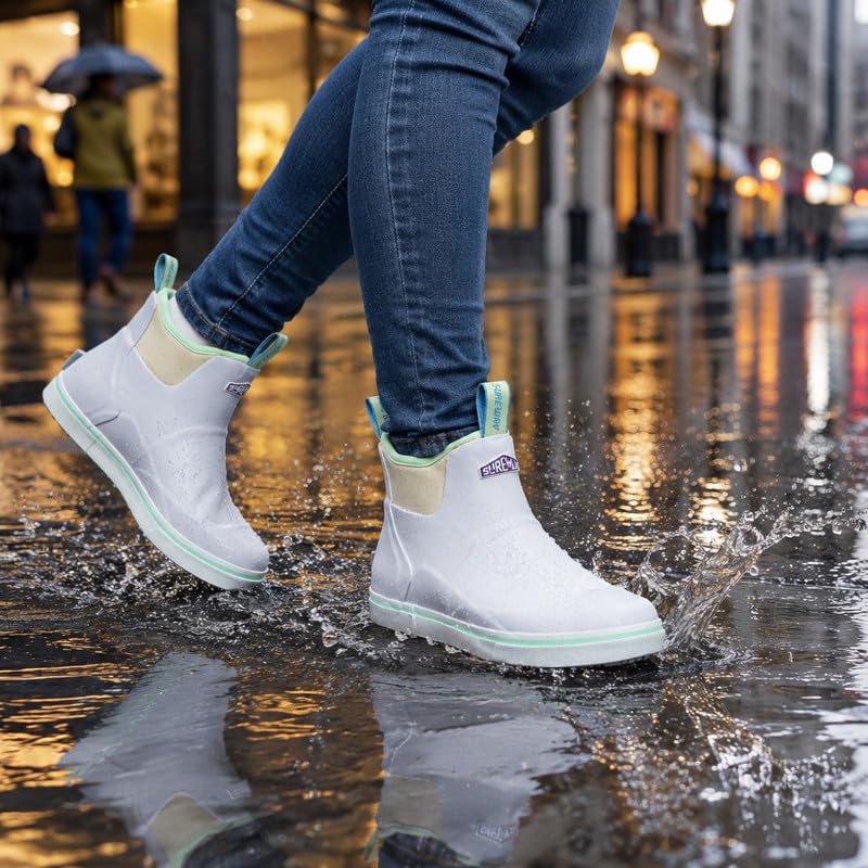 Ankle Fishing Deck Boots For Women,short Waterproof Neoprene