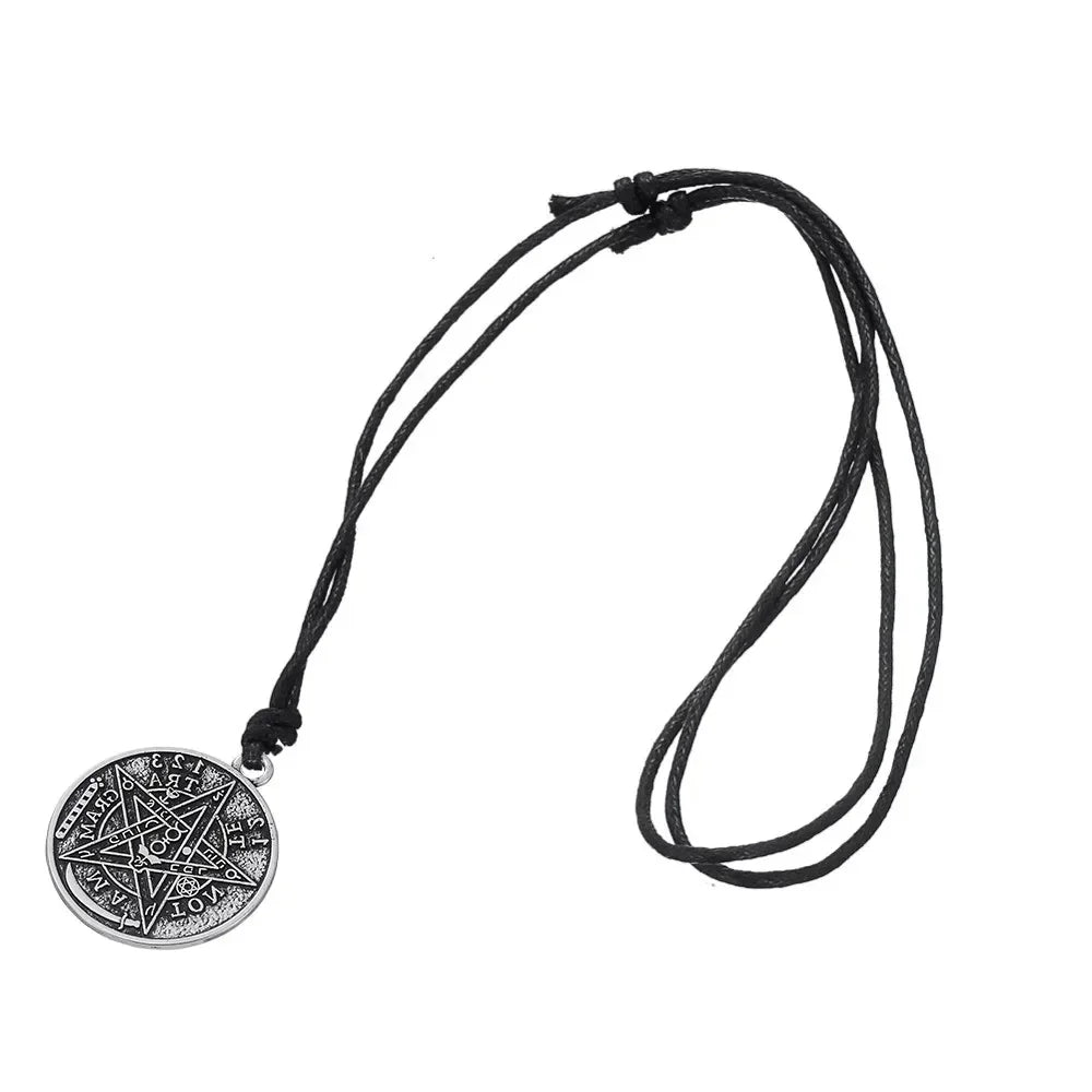 Pentagram Necklace - Wiccan Pendant Jewelry