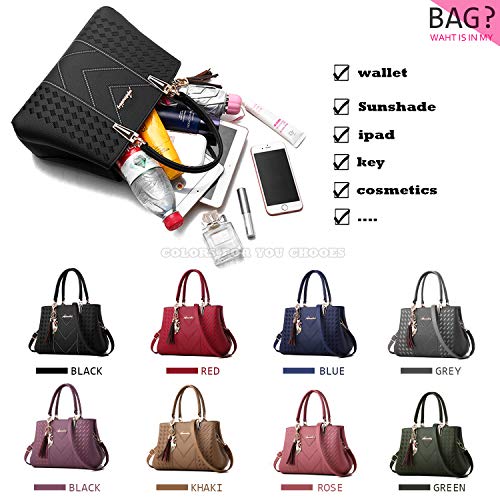 Women's Medium Satchel Tote — Convertible Shoulder & Crossbody Bag