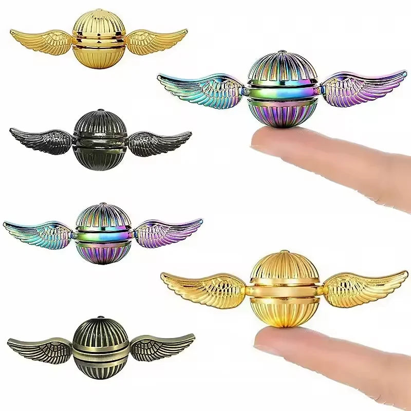 EDC Metal Ball Fidget Spinner – Premium Desk Toy