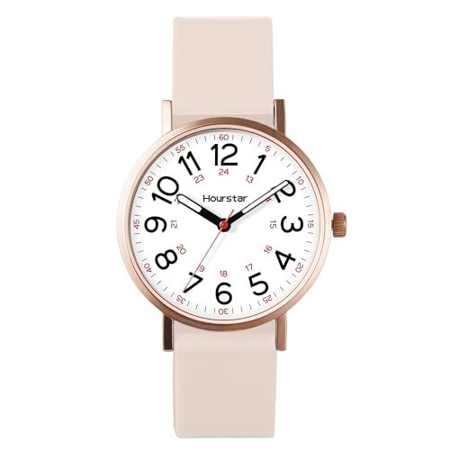 Women's Analog Nurse Watch with Second Hand for Nursing, 12/24 Time, S Secondary image