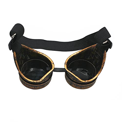 Mad Scientist Vintage Steampunk Cosplay Goggles
