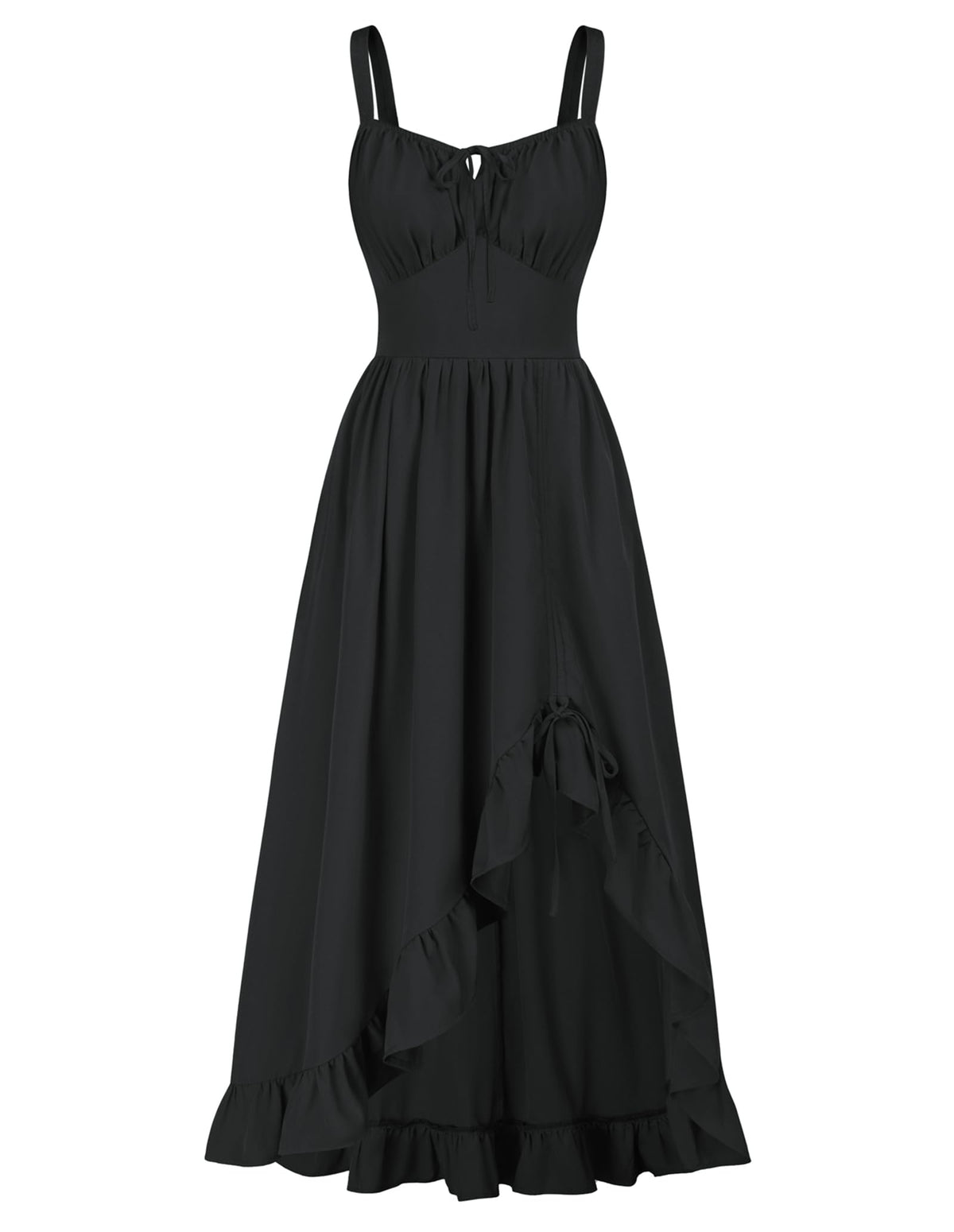 Scarlet Darkness Women Renaissance Corset Dress Flowy Gothic Sundress