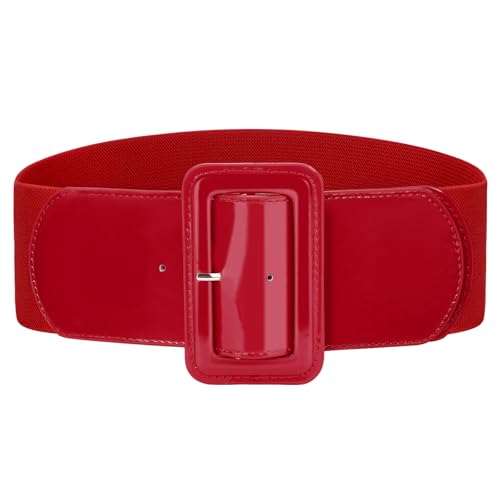 Stretchy Wide Women Belts Elastic Vintage Belts for Women Fashion Ladies Waist Belt for Dress