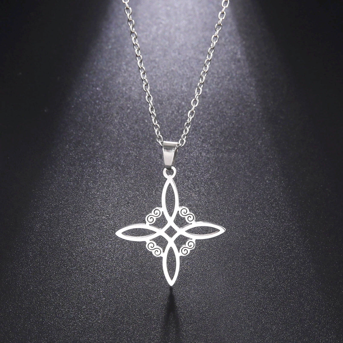 Spiritual Symbol Necklace - Wiccan Jewelry Main image