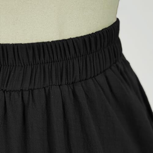 Women's Renaissance Skirt Pirate High-Low Ruffle Maxi Skirts