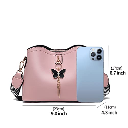 Small Lightweight Butterfly Crossbody Bag