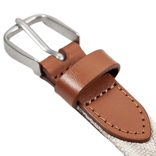 Eddie Bauer Womens Cascade Grommet Webbing Belt With Metal Buckle