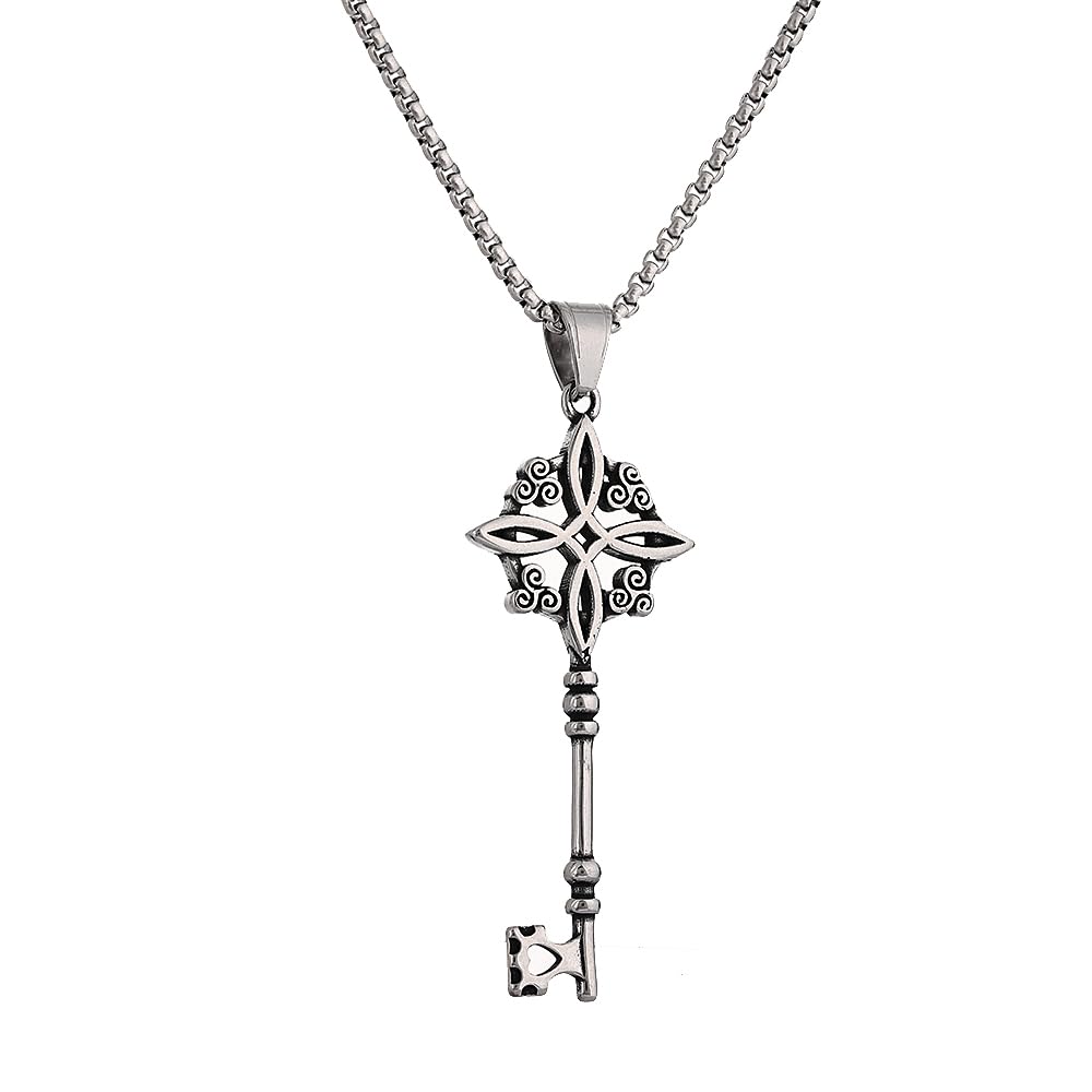 Celtic Witch Knot Necklace - Trinity Symbol